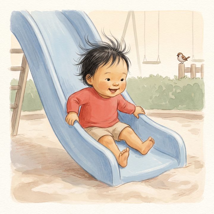 Cover of The big slide
