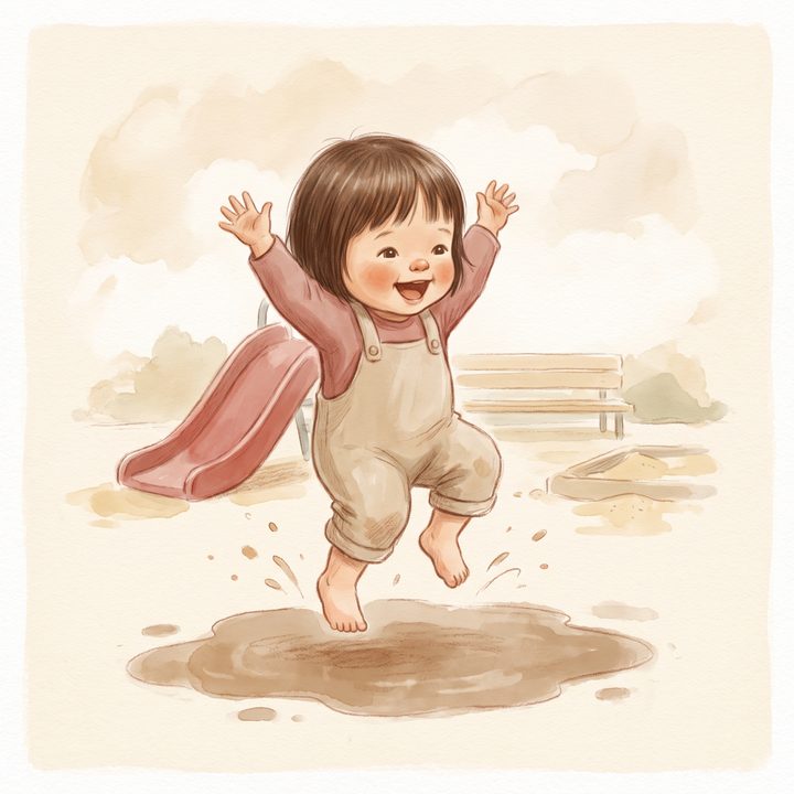 Cover of The muddy day